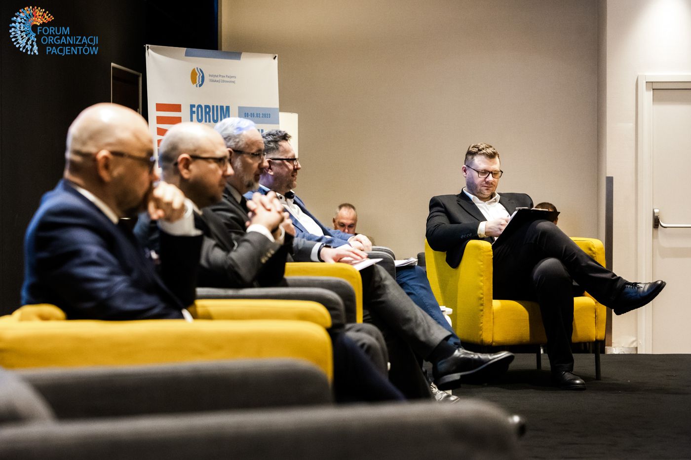 Paneliści podczas dyskusji