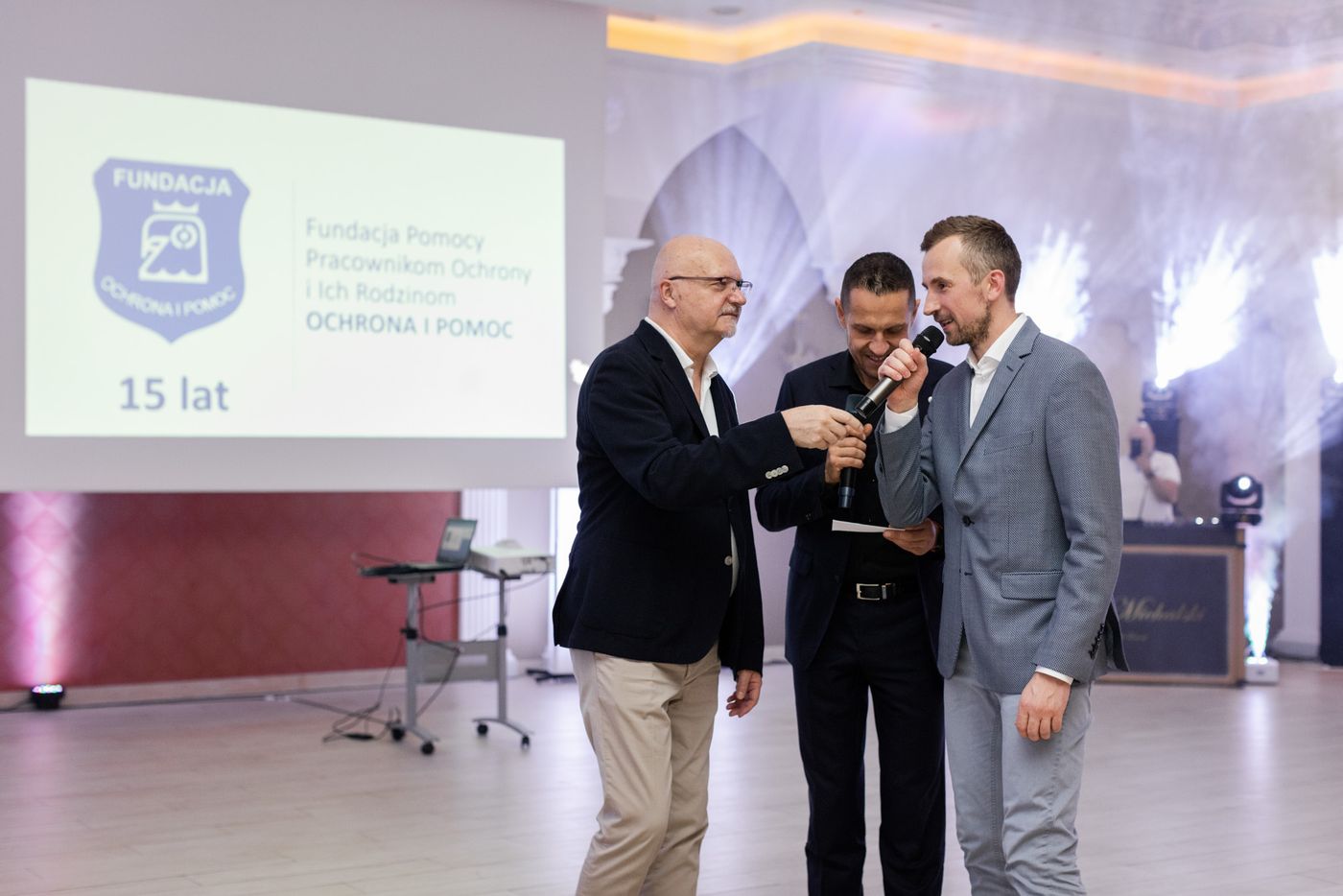 Jubileusz fundacji na scenie wieczornej gali