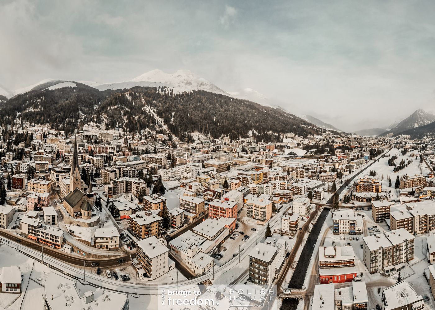 Davos z drona